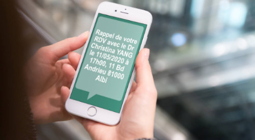 Rappel de rdv sms et email